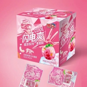 闪电爽糖果（白桃）