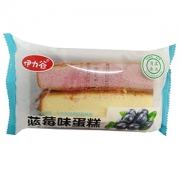 蓝莓味蛋糕