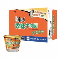 109g康师傅经典香辣牛肉面桶