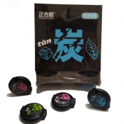 椰炭泡泡卷糖