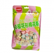 彩樱花形棉花糖