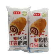 核桃红豆面包