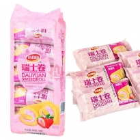 达利园草莓味瑞士卷