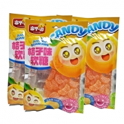 桔子味软糖