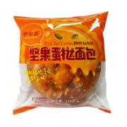 坚果蛋挞面包