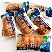 利利晨蓝莓味面包