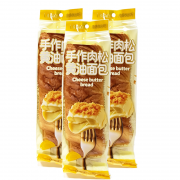 手作肉松黄油面包