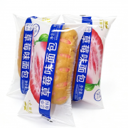 黑猫子草莓面包